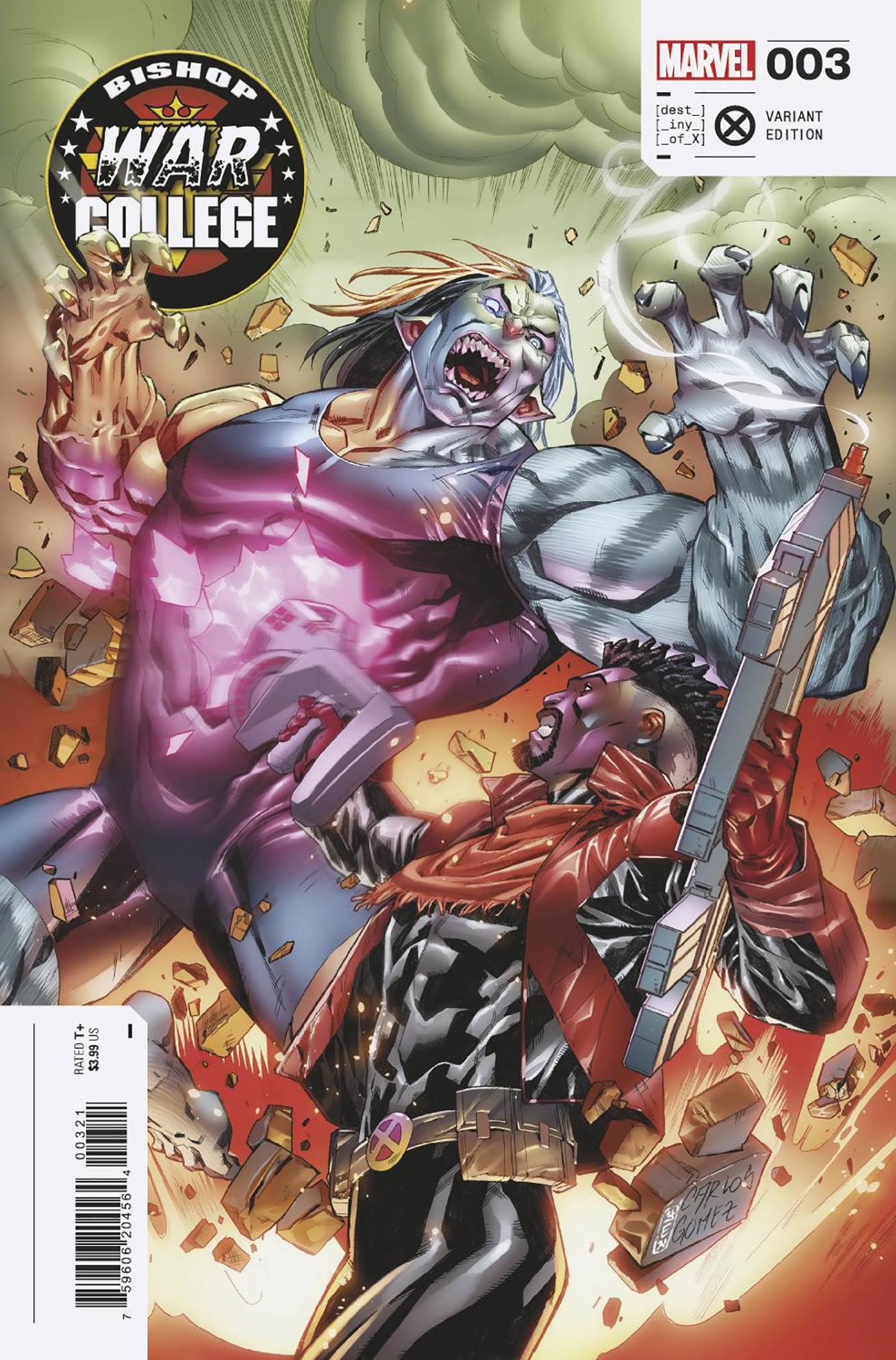 BISHOP WAR COLLEGE #3 (OF 5) GOMEZ VAR