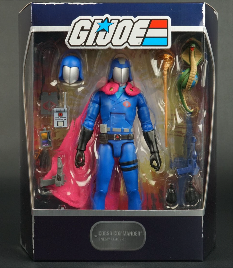 G.I. Joe Ultimates Real American Hero Cobra Commander Action Figure