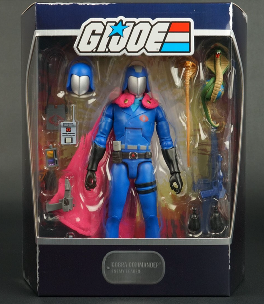 G.I. Joe Ultimates Real American Hero Cobra Commander Action Figure