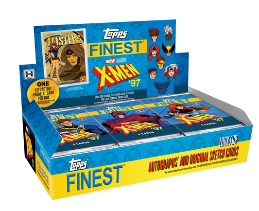 2025 Topps Finest® X-Men 97' booster box