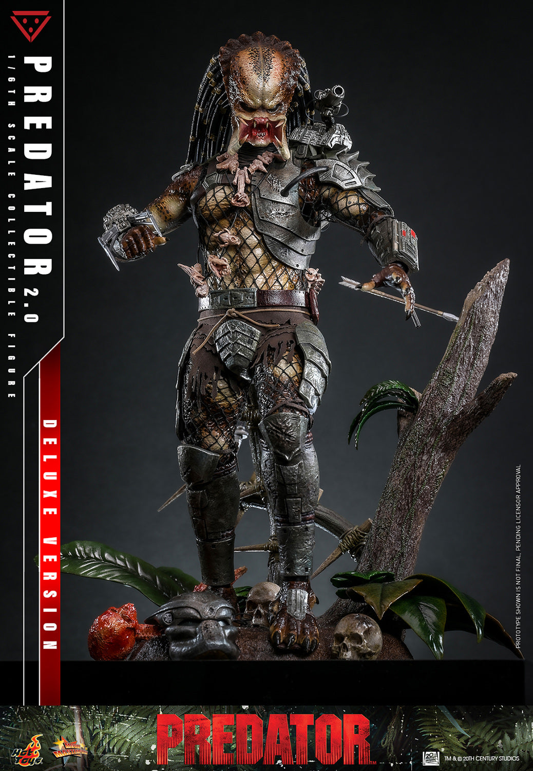 (Pre-Order) Predator (2.0) Deluxe Version 1:6 Scale (HOT TOYS)