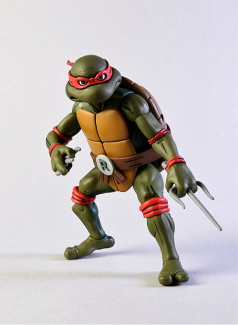NECA Teenage Mutant Ninja Turtles Raphael & Foot Soldier Exclusive Action Figure 2-Pack