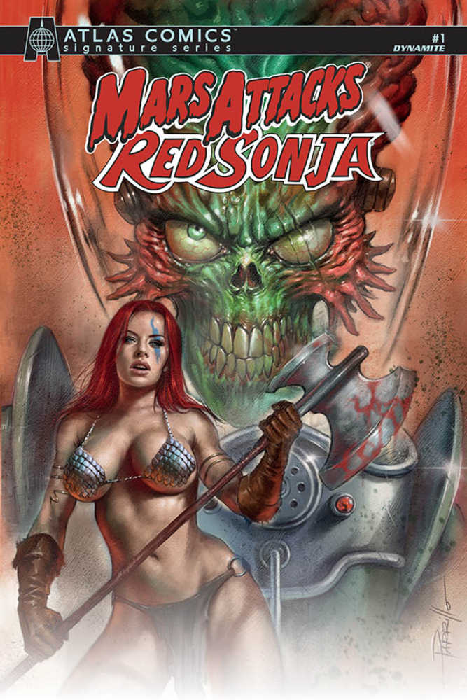 Mars Attacks Red Sonja #1 Cover A Parrillo