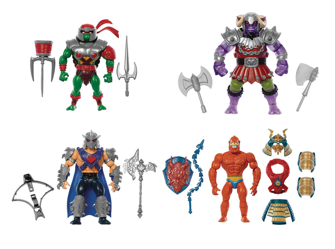 Masters of the Universe Turtles Of Grayskull Core Action Figure Wave 2 Assortment