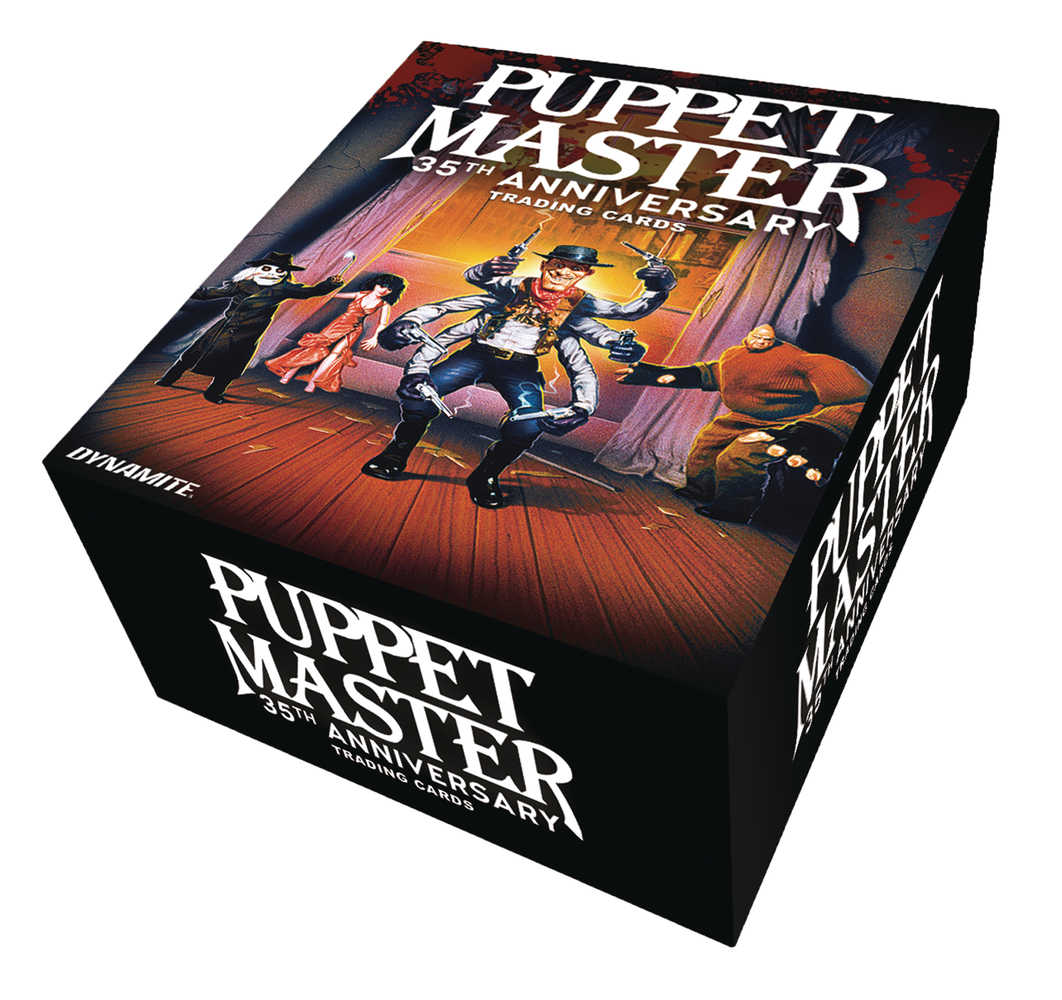 Puppet Master 35th Ann Collector's Trading Card Set Display Box