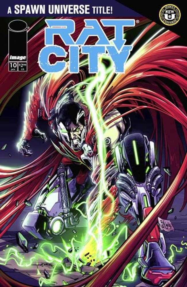 Spawn Rat City #10 Cover A Carlos