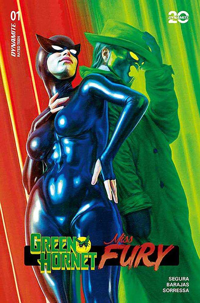 Green Hornet Miss Fury #1 Cover S Foc Spears Original