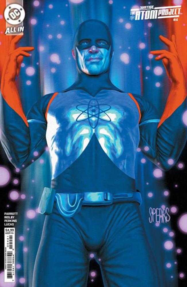 Justice League The Atom Project #4 (Of 6) Cover B Mark Spears Card Stock Variant