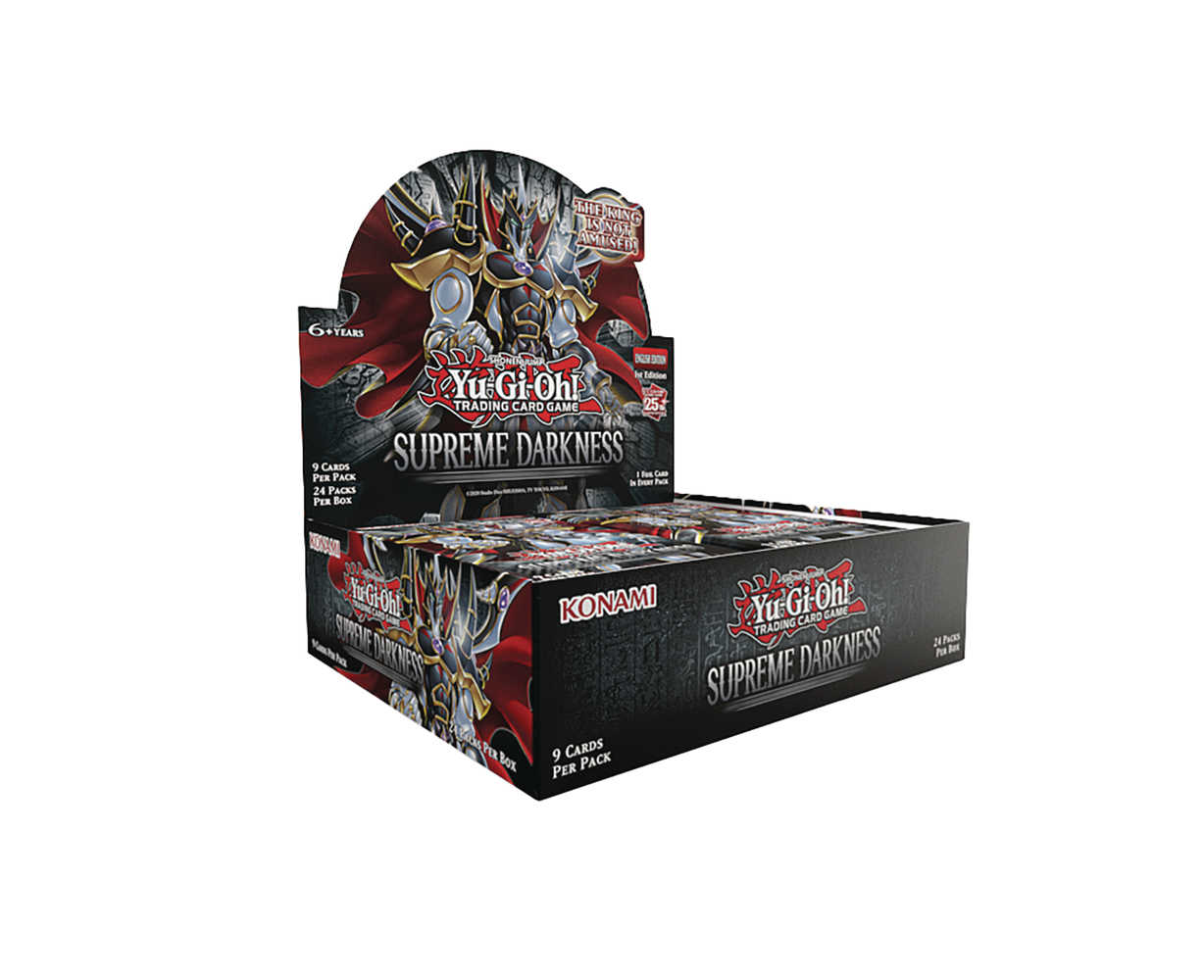 Yu Gi Oh Collectible Card Game Supreme Darkness Booster (24ct)