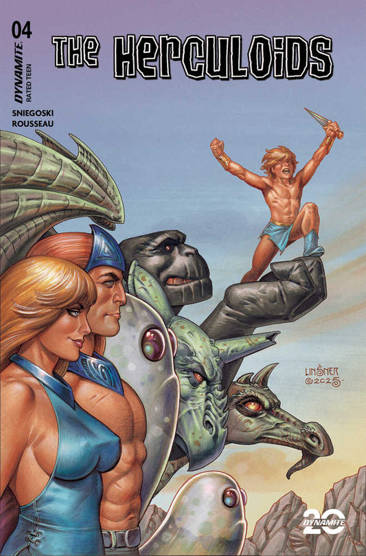Herculoids #4 Cover B Linsner