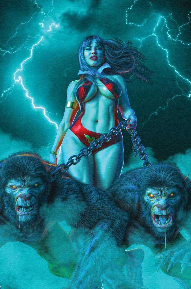 Vampirella (2025) #1 Cover Z Foc Bonus Spears Virgin Foil
