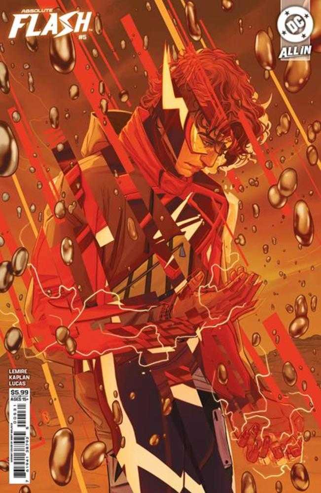 Absolute Flash #5 Cover C Nimit Malavia Card Stock Variant