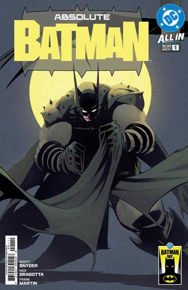 Batman Day 2025 Bundles Of 25 Absolute Batman #1 Cover A Nick Dragotta