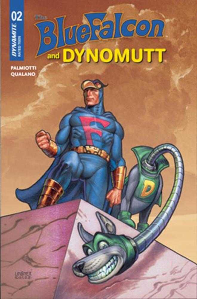 Blue Falcon & Dynomutt #2 Cover C Joseph Michael Linsner Variant