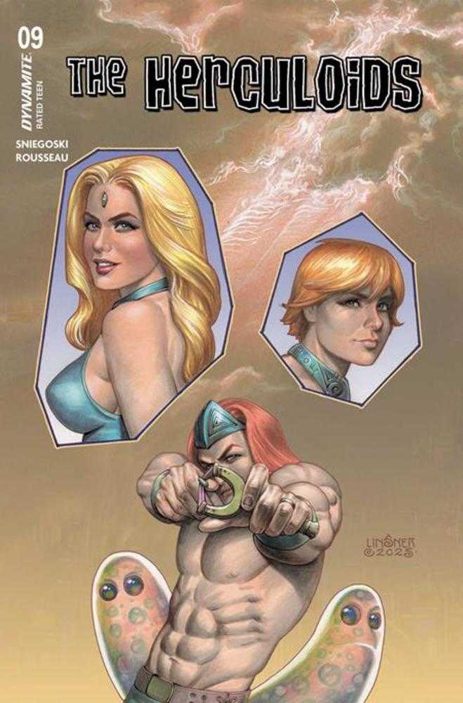 Herculoids #9 Cover B Joseph Michael Linsner Variant