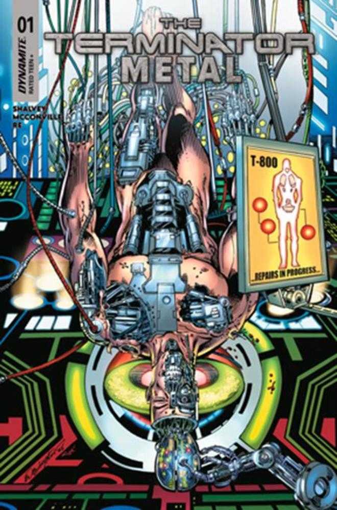 Terminator Metal #1 Cover B Bob Layton Variant