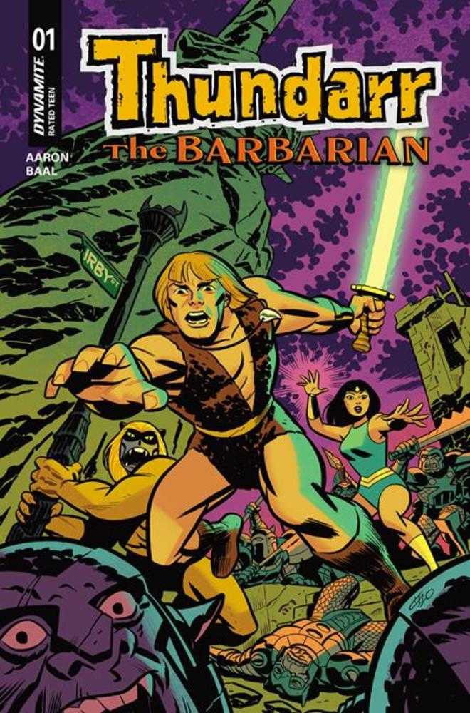 Thundarr The Barbarian #1 Cover F Michael Cho Foil Variant