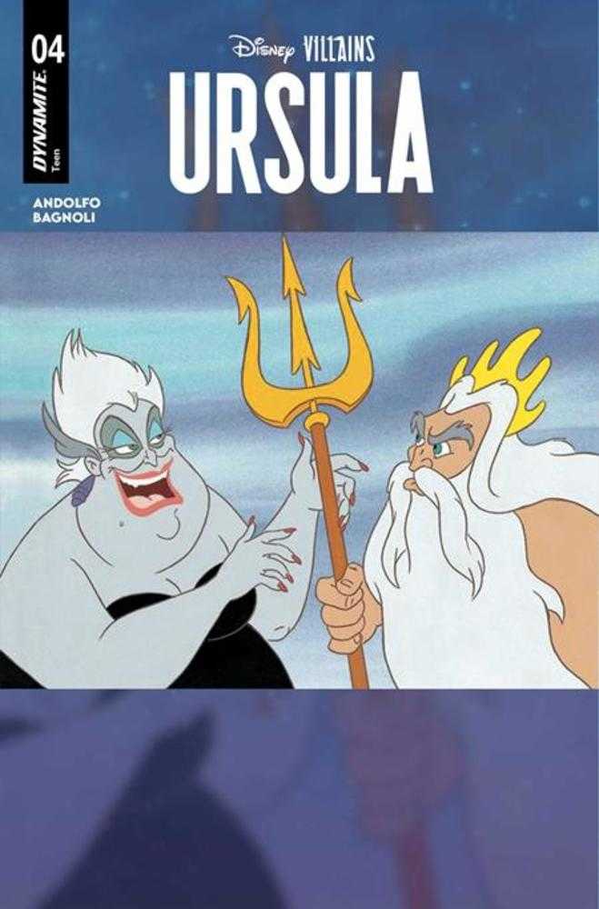 Disney Villains Ursula #4 Cover E Storybook Art Cartoon Head Variant