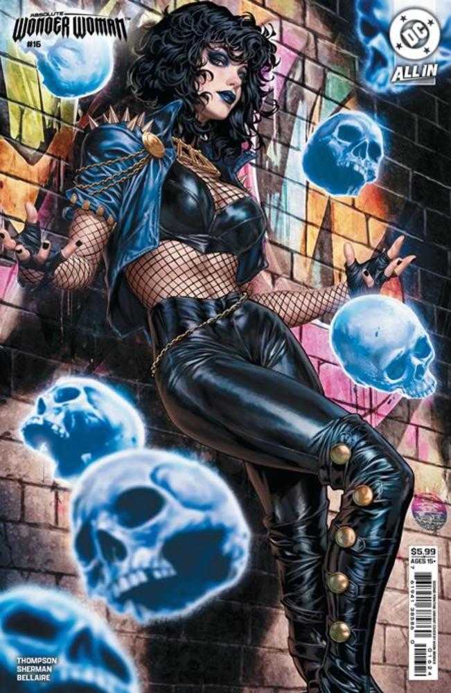wonder woman in blue dress Absolute Wonder Woman #16 2nd Printing Brooks Variant
