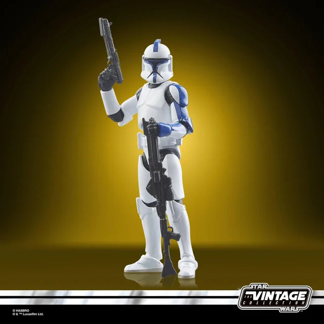SW VINTAGE 3-3/4IN AHSOKA TETH CLONE TROOPER LT
