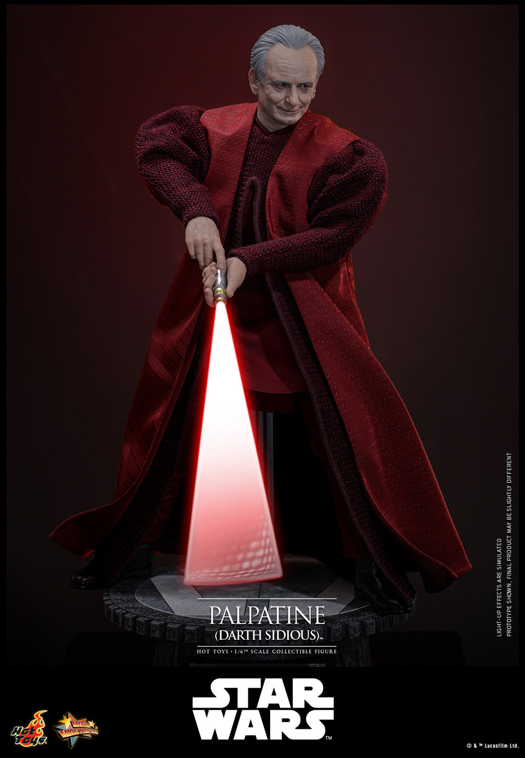 (Pre-Order) Palpatine (Darth Sidious) 1:6 Figure Hot Toy
