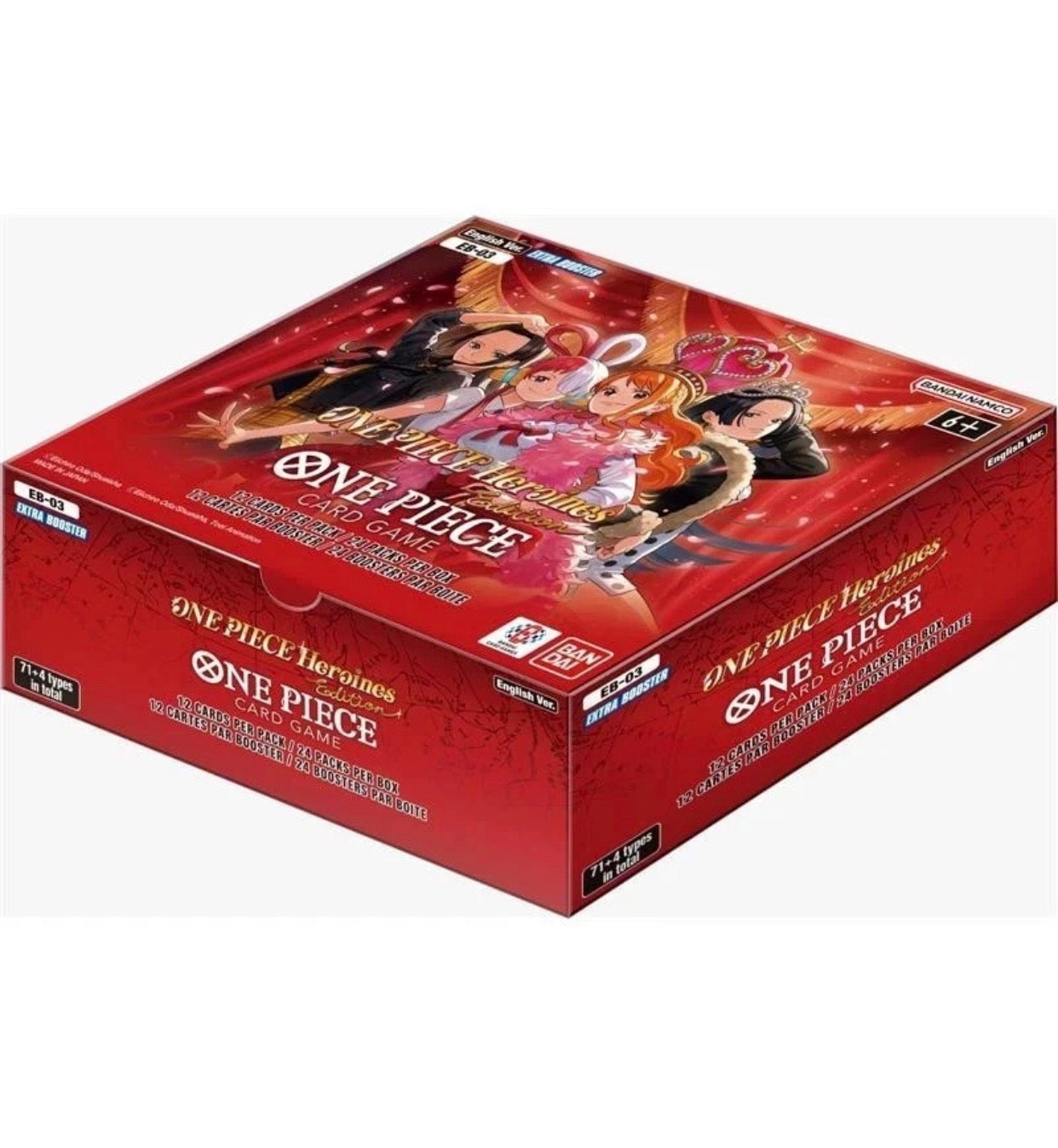 (Pre-Order) One Piece - Heroines Edition EB-03 Booster Box (ENGLISH)