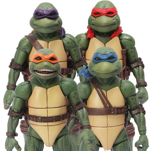 (PREORDER) Teenage Mutant Ninja Turtles (1990 Movie) Deluxe One:12 Collective Boxed Set