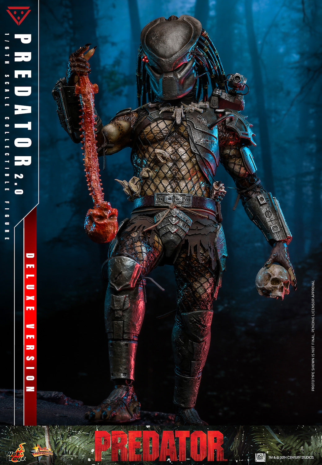 (Pre-Order) Predator (2.0) Deluxe Version 1:6 Scale (HOT TOYS)
