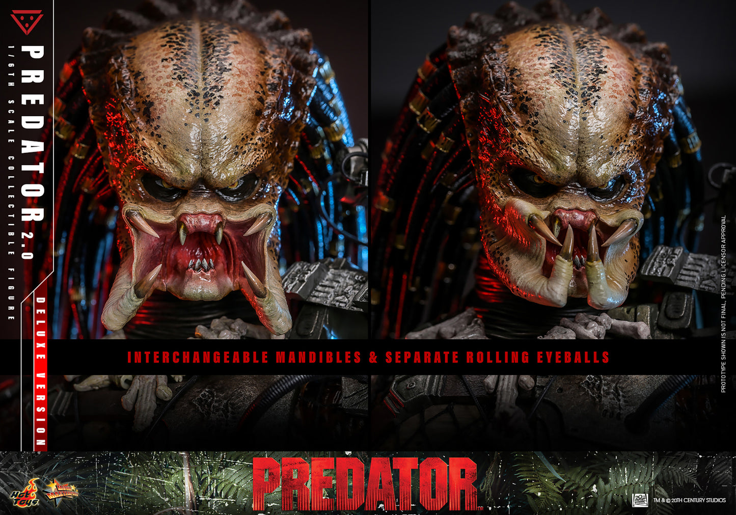 (Pre-Order) Predator (2.0) Deluxe Version 1:6 Scale (HOT TOYS)