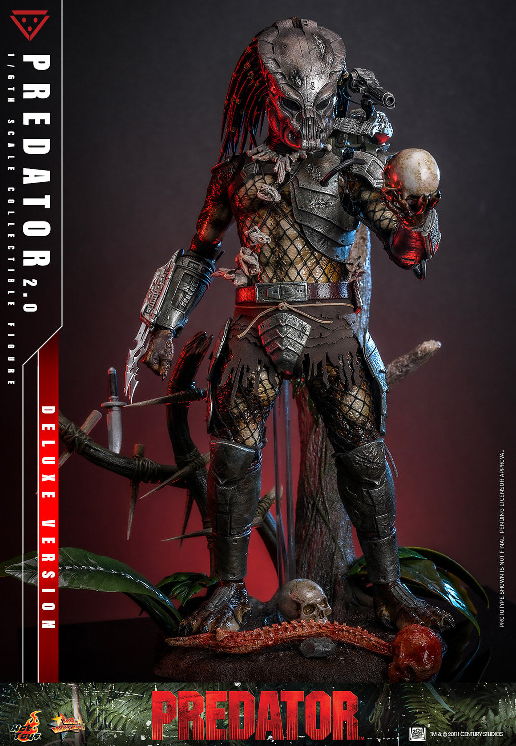 (Pre-Order) Predator (2.0) Deluxe Version 1:6 Scale (HOT TOYS)