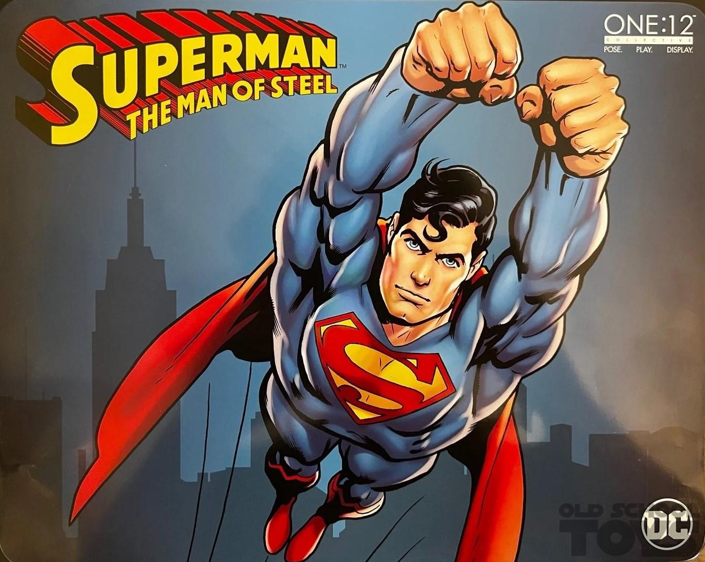 ONE-12 COLLECTIVE SUPERMAN MAN OF STEEL EDITION AF by MEZCO TOYS