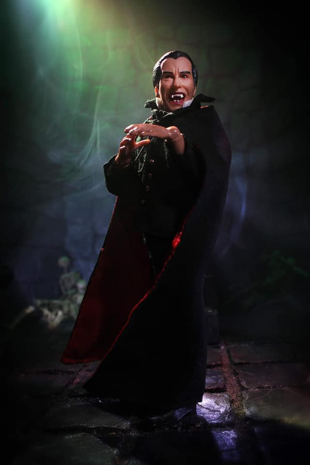 Mego Horror Hammer Dracula 8" Action Figure Multicolor