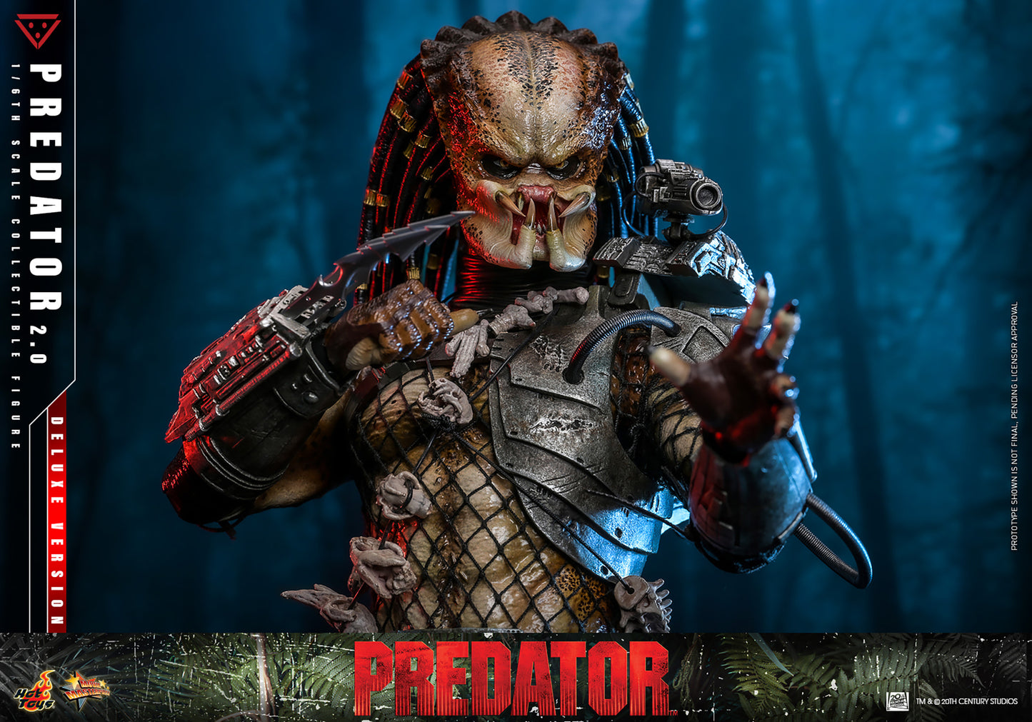 (Pre-Order) Predator (2.0) Deluxe Version 1:6 Scale (HOT TOYS)