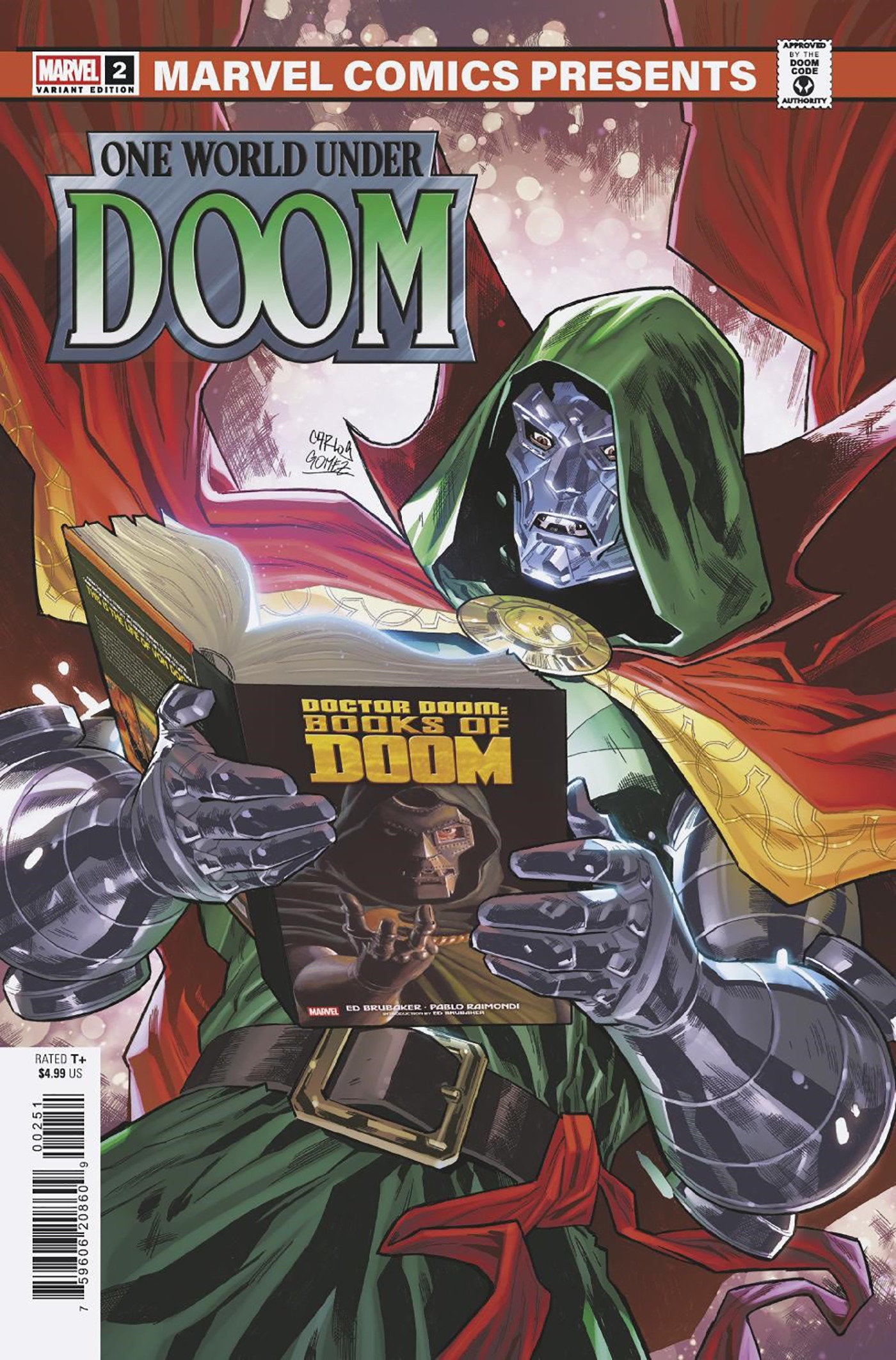 One World Under Doom #2 (Of 9) Marvel Comics Presents Variant