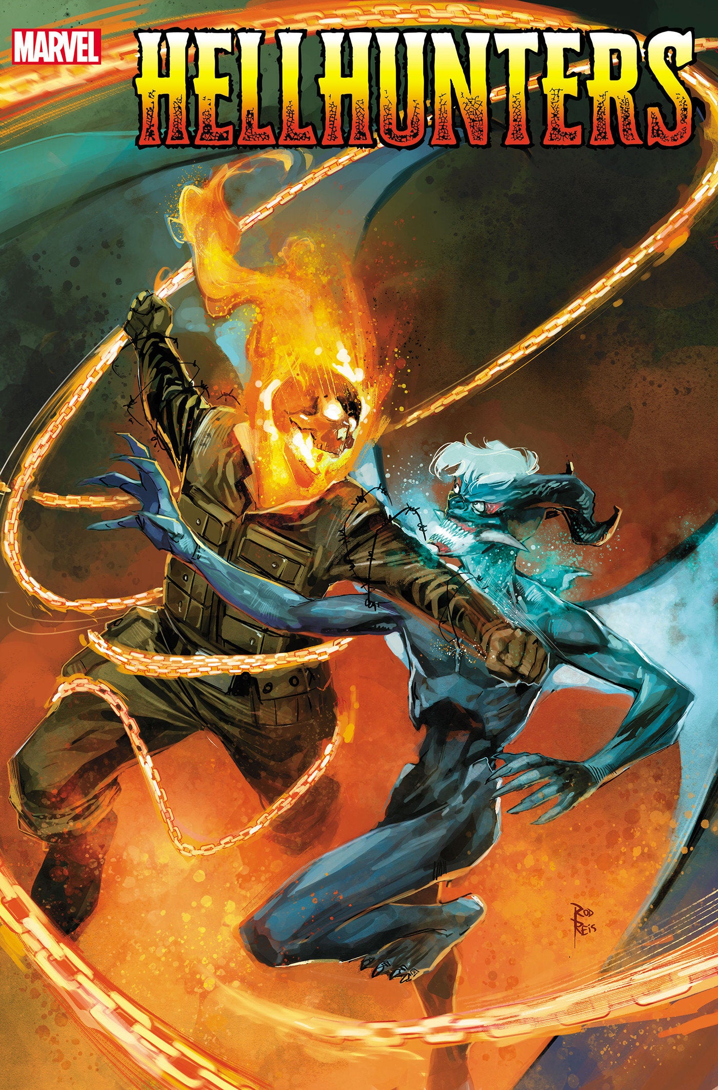 Hellhunters #3 (Of 5) Rod Reis Variant