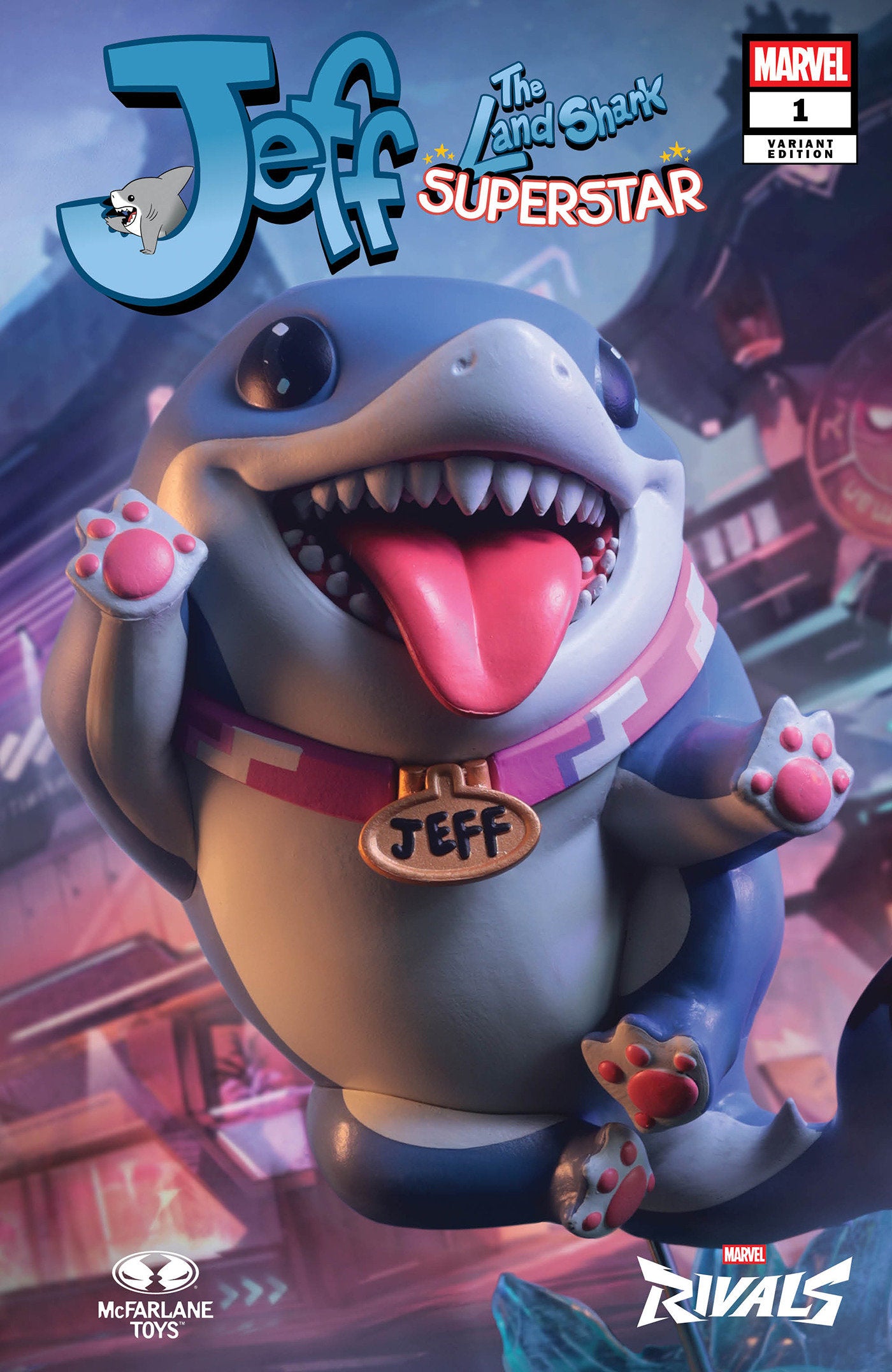 Jeff The Land Shark: Superstar #1 McFarlane Toys Marvel Rivals