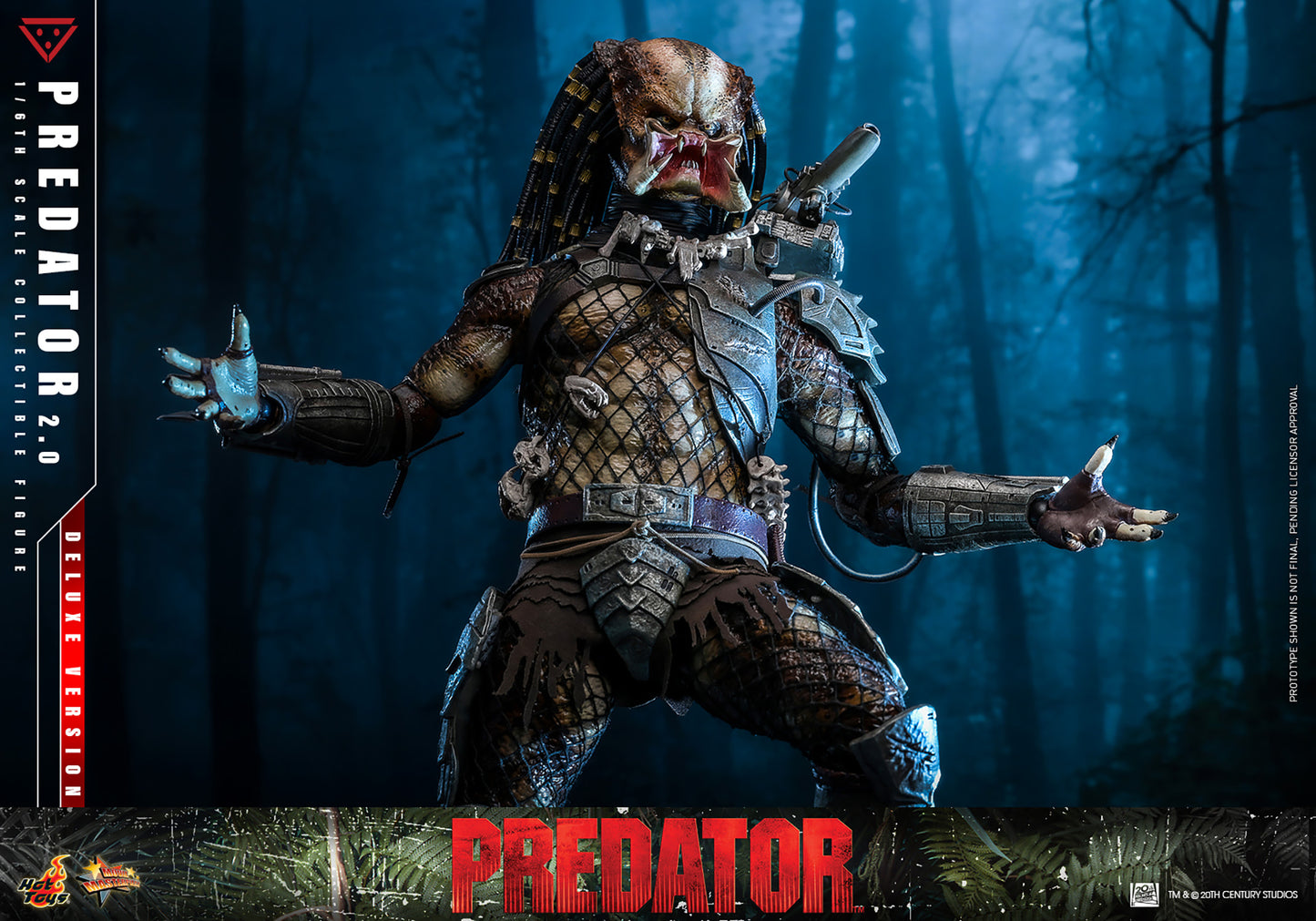 (Pre-Order) Predator (2.0) Deluxe Version 1:6 Scale (HOT TOYS)