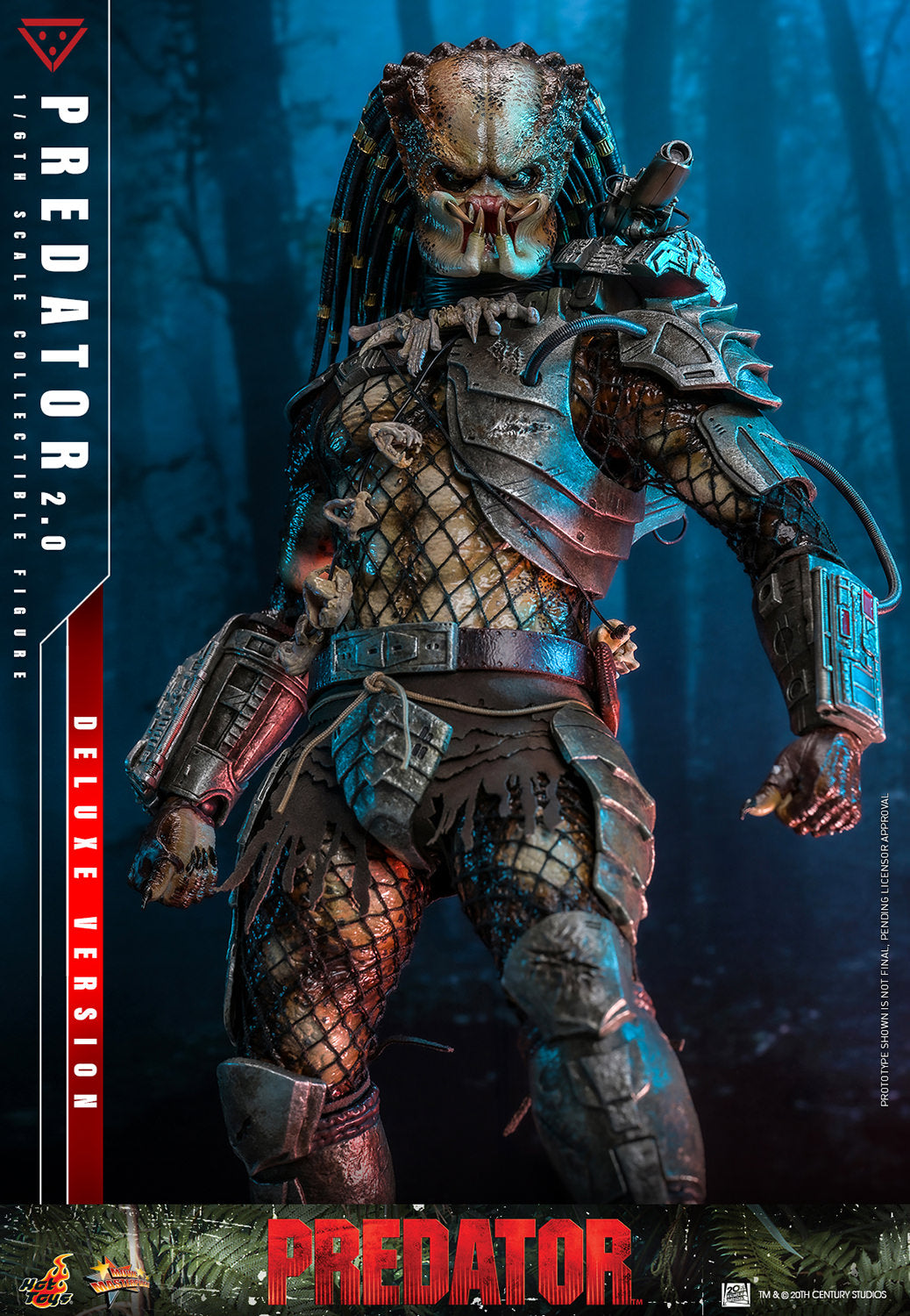 (Pre-Order) Predator (2.0) Deluxe Version 1:6 Scale (HOT TOYS)