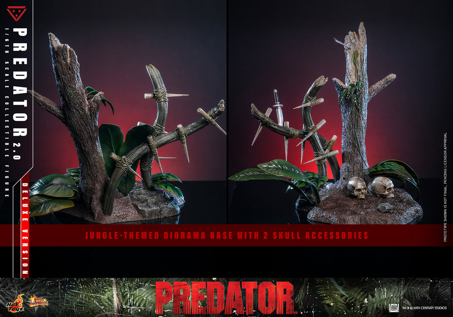 (Pre-Order) Predator (2.0) Deluxe Version 1:6 Scale (HOT TOYS)