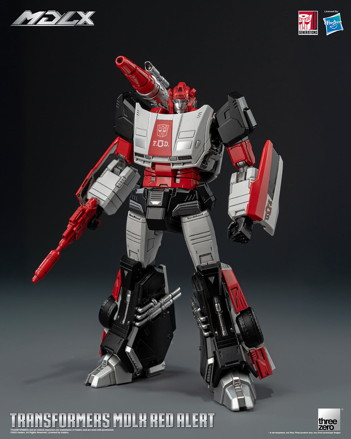 (Pre-Order) Red Alert MDLX Action Figure by threezero