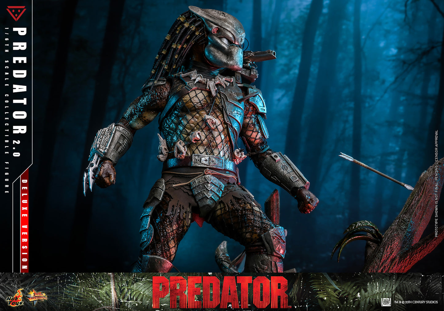 (Pre-Order) Predator (2.0) Deluxe Version 1:6 Scale (HOT TOYS)