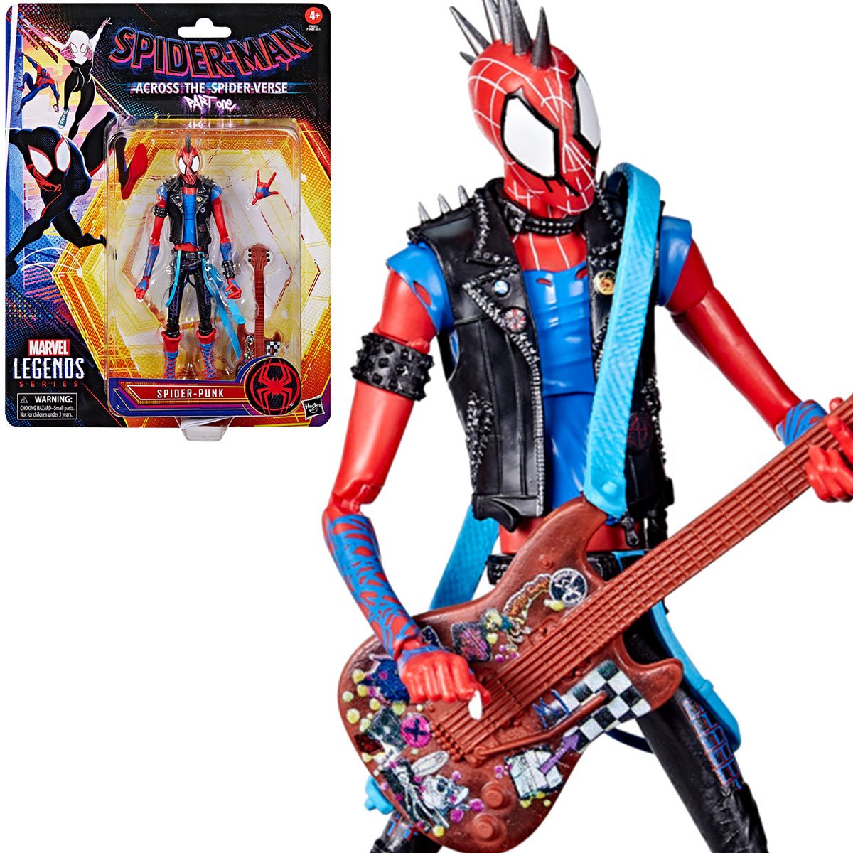 Spider-Man Across The Spider-Verse Marvel Legends Spider-Punk 6-Inch AF