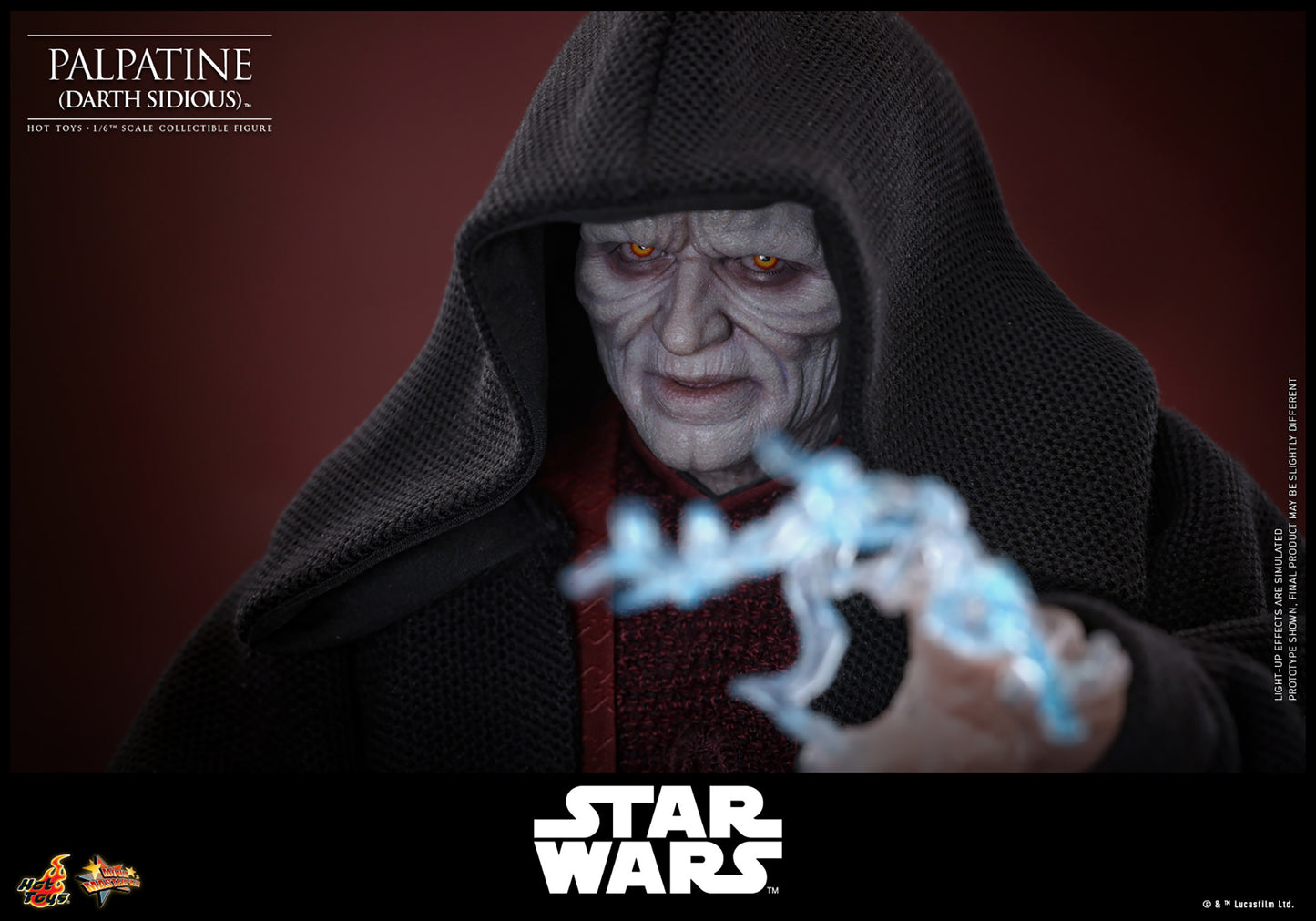 (Pre-Order) Palpatine (Darth Sidious) 1:6 Figure Hot Toy