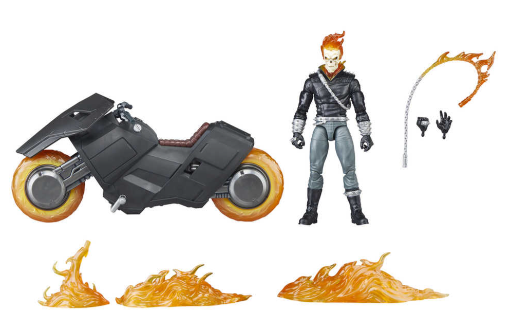 Marvel 85th Ann Legends Ghost Rider with Cycle 6in Action Figure