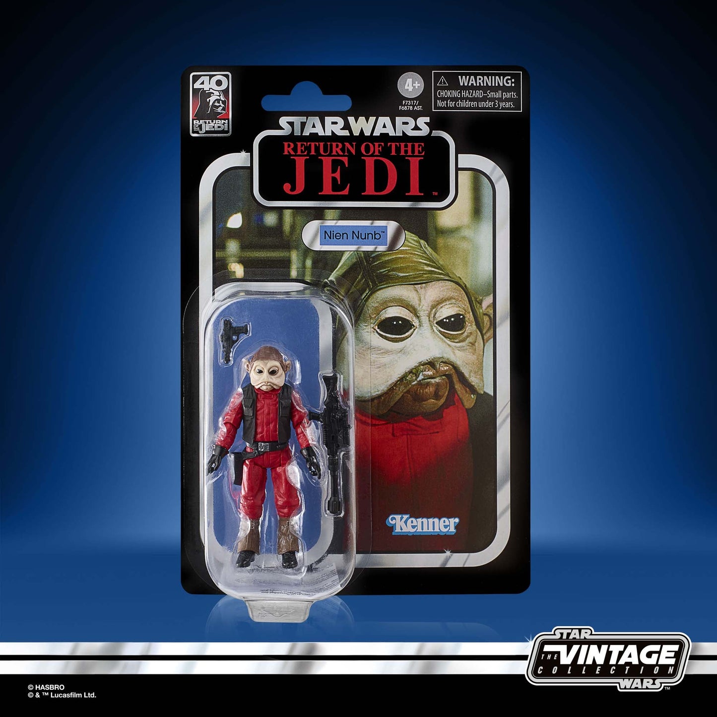 Star Wars Vintage 3-3/4in E6 40th Nien Nunb Action Figure