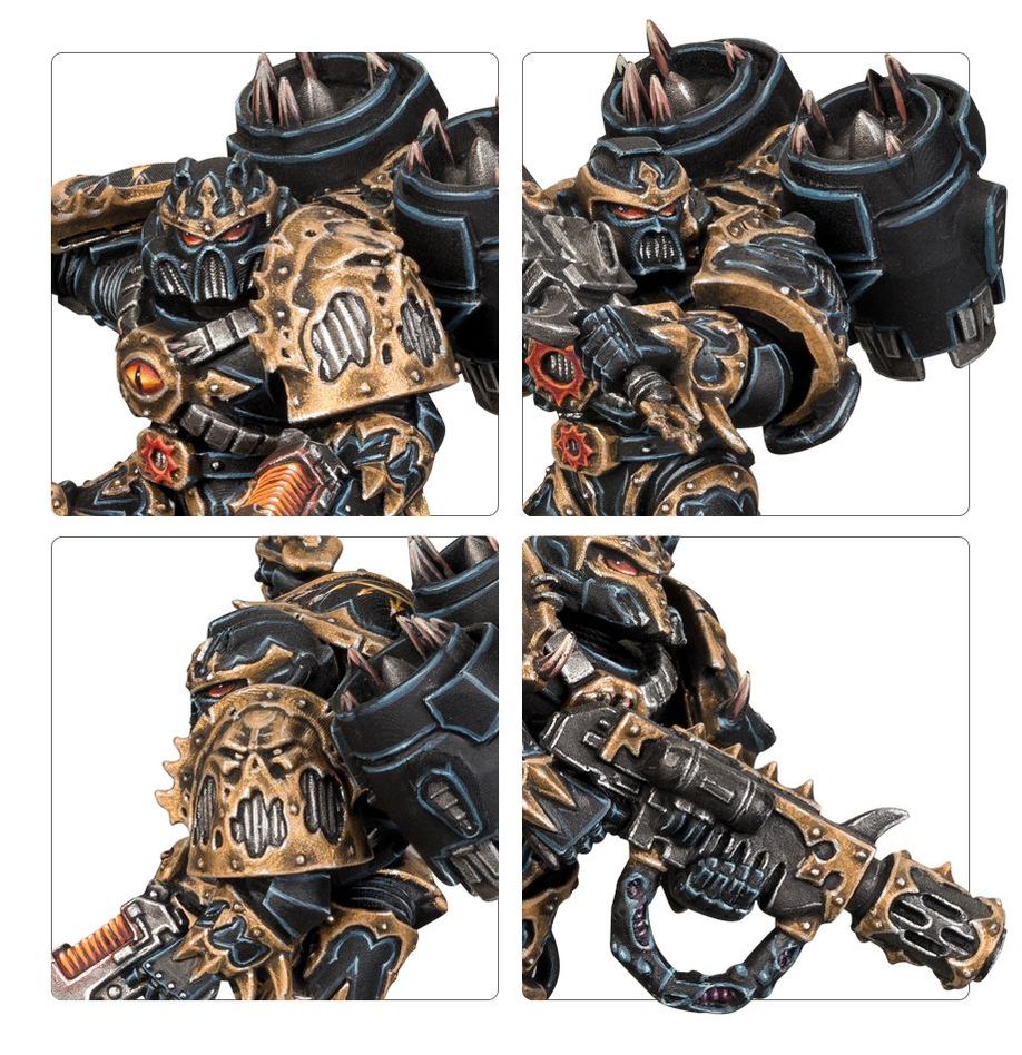 WARHAMMER 40K Chaos Space Marines: Legionaries