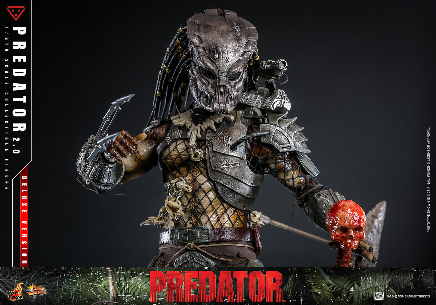 (Pre-Order) Predator (2.0) Deluxe Version 1:6 Scale (HOT TOYS)