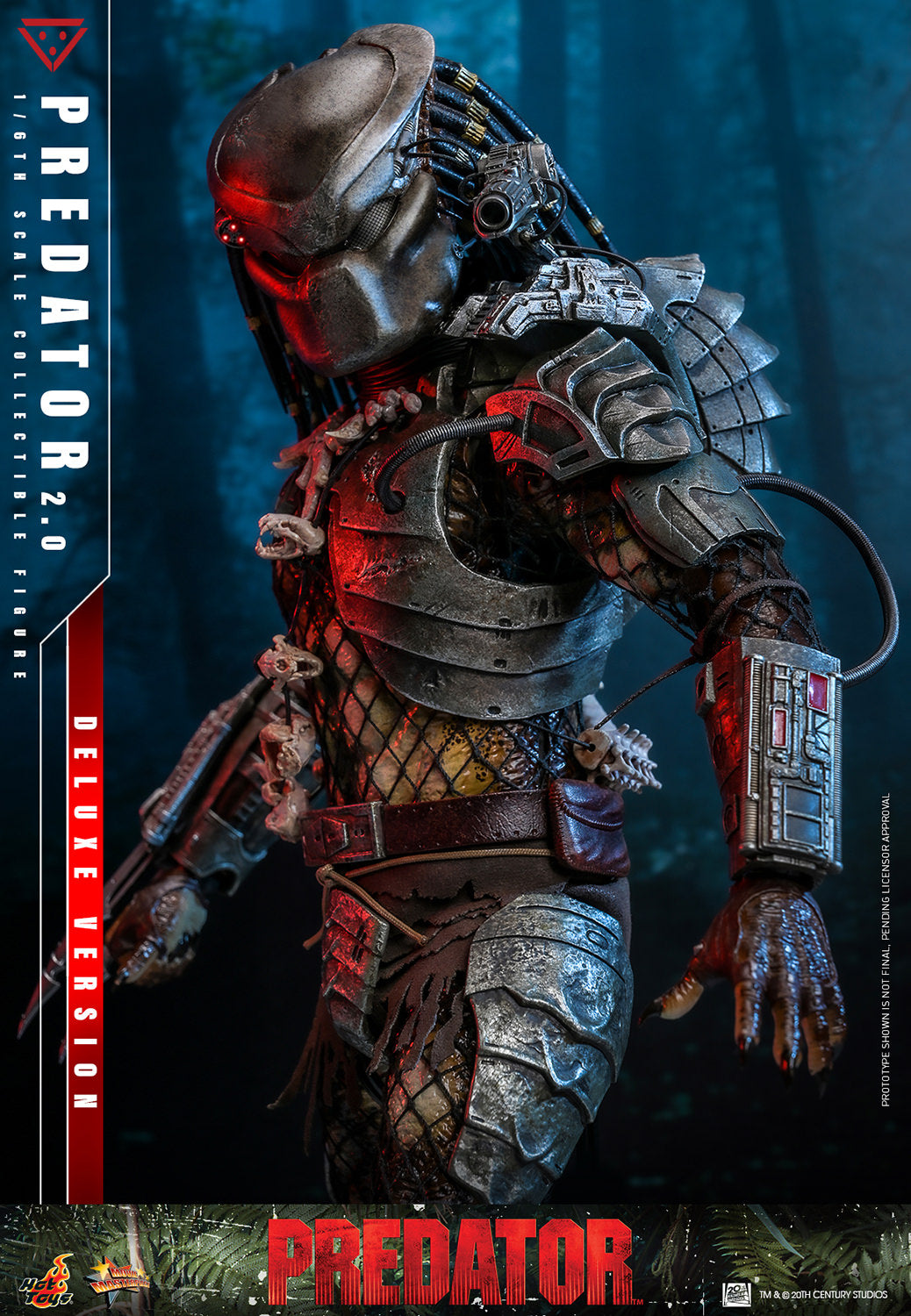(Pre-Order) Predator (2.0) Deluxe Version 1:6 Scale (HOT TOYS)