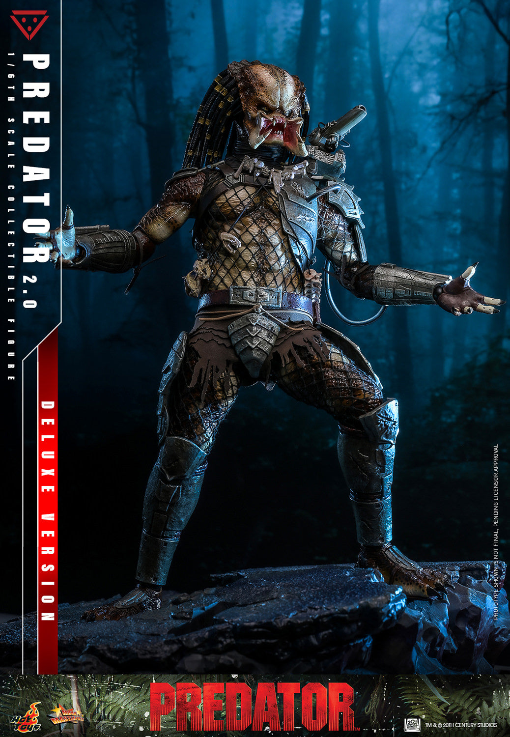 (Pre-Order) Predator (2.0) Deluxe Version 1:6 Scale (HOT TOYS)