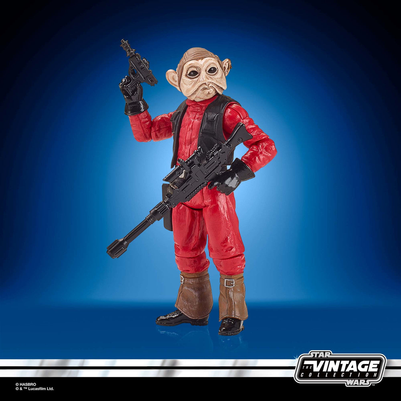 Star Wars Vintage 3-3/4in E6 40th Nien Nunb Action Figure